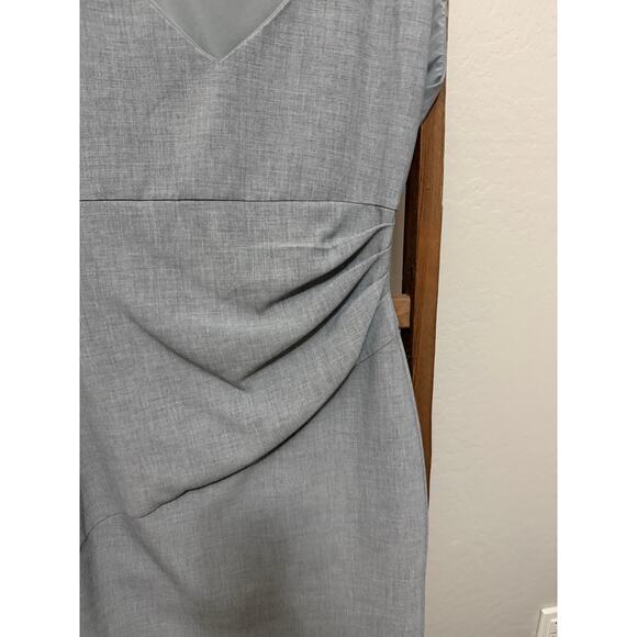 Diane Von Furstenberg - Grey Bevin dress - size 6 - Picture 3 of 6